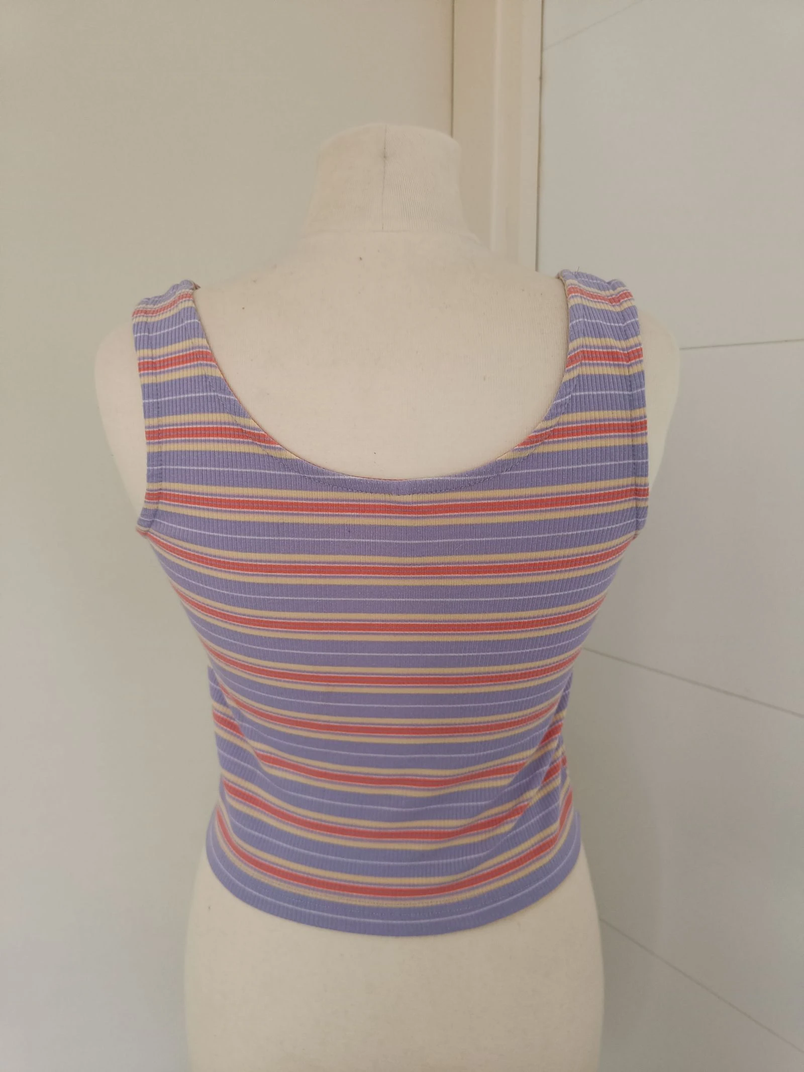 Leuk gestreept topje van Only, maat XS – photo 4